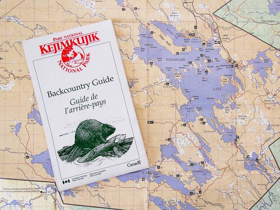 Keji Backcountry Guide Map